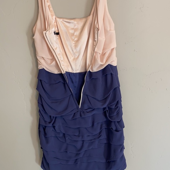 Pink/Purple Color Block Dress - Picture 6 of 8